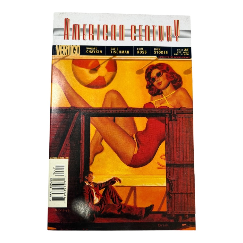 Vertigo American‎ Century Comic Book Issue 22 May 2003 Mature Readers